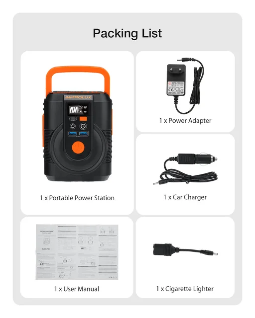 Estacion De Energia Portatil 300w, Generador Solar Vtonce