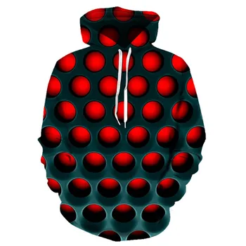

Hip-hop impressão 3D psicodélico vortex dos homens de manga comprida com capuz 2020 solta camisola casual tamanho S-6XL