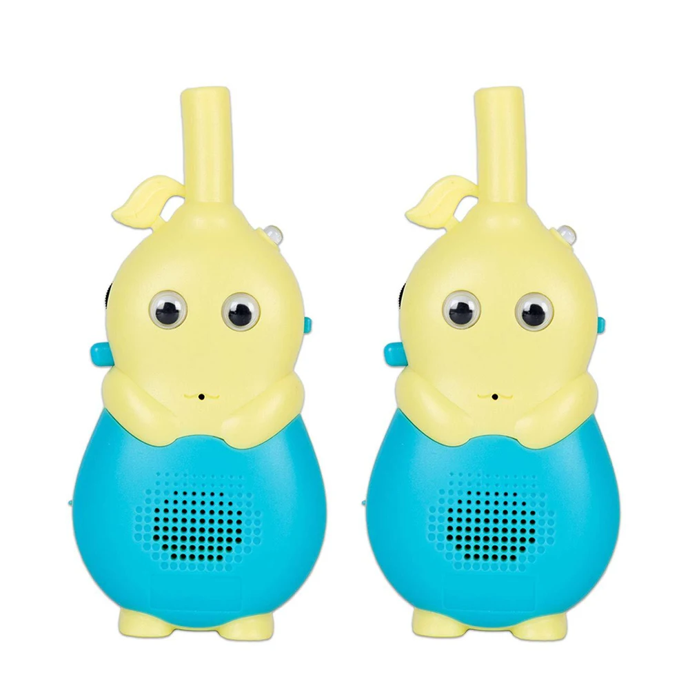 2pcs Long Range Colorful LED Radio Kids Toy 2 Way Handheld Gifts Intercom Interactive Walkie Talkie Outdoor Cartoon Christmas | Игрушки и