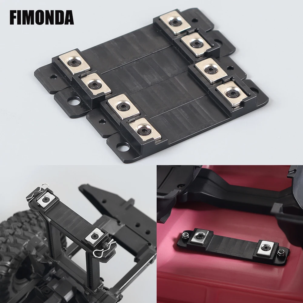 Invisible Magnetic Body Post For TRAXXAS TRX4 Defender/Bronco 1/10