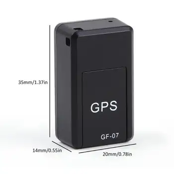 

GF07 Magnetic Mini Car Tracker GPS Real Time Tracking Locator Device Magnetic GPS Tracker Real-time Vehicle Locator