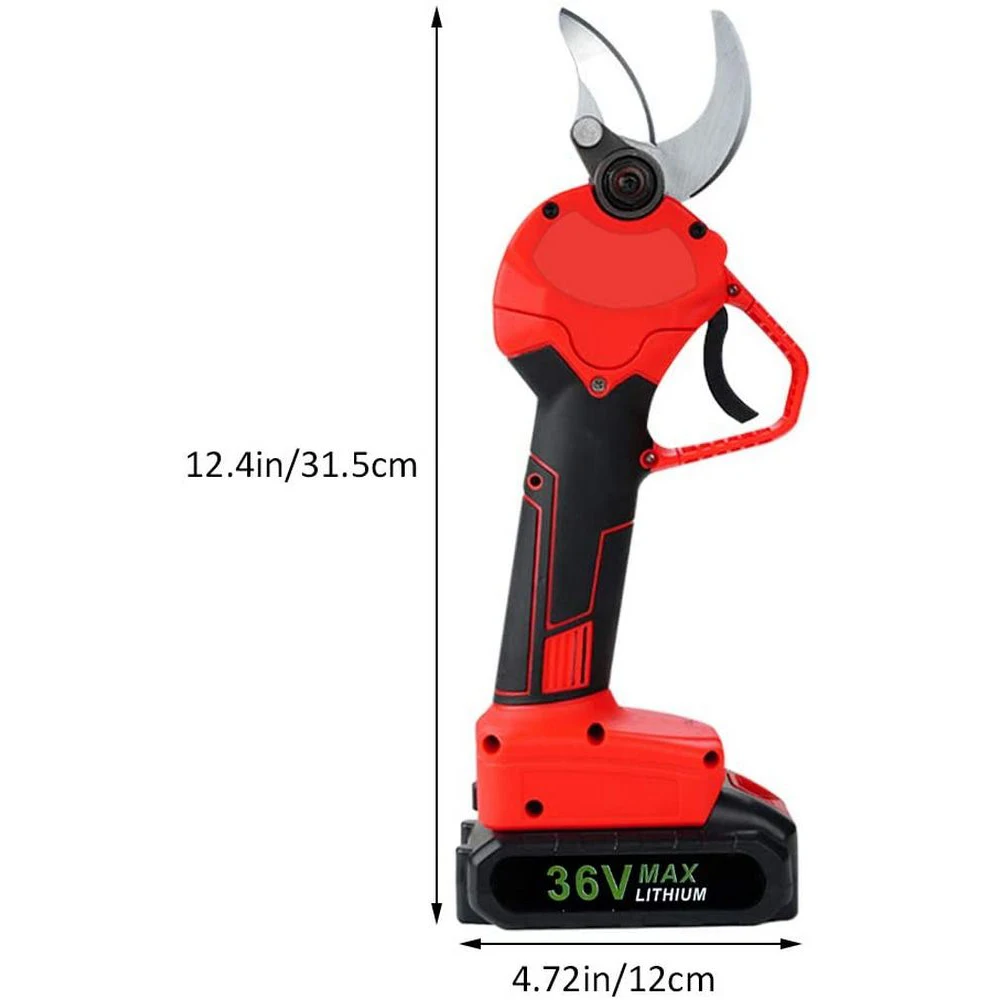 Tijeras de podar eléctricas e inalámbricas, podadora recargable con 2  baterías de litio, herramienta de jardín con cuchilla afilada,  36V|Herramientas de poda| - AliExpress