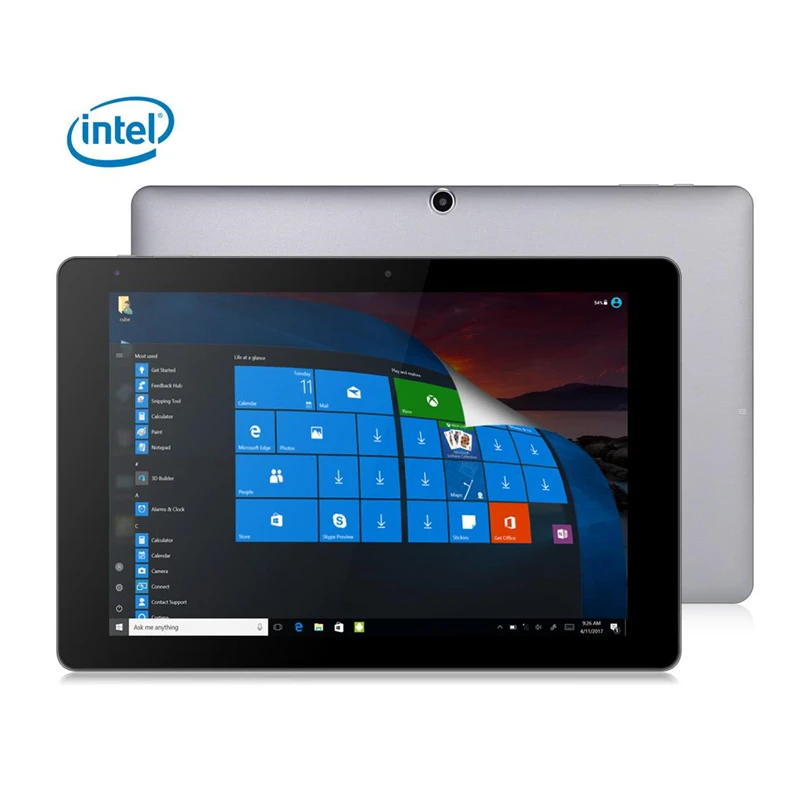 4GB + 64GB 10,8 pulgadas Windows 10 y Android 5,1 Tablet PC Dual OS CWI527 casa 1920*1200 IPS pantalla WIFI Bluetooth Compatible con HDMI