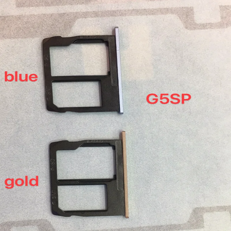 Держатель лотка для Micro Sim-карты Moto Motorola G5S G Plus XT1803 XT1804 XT1605 XT1606 сменный слот SD-карты