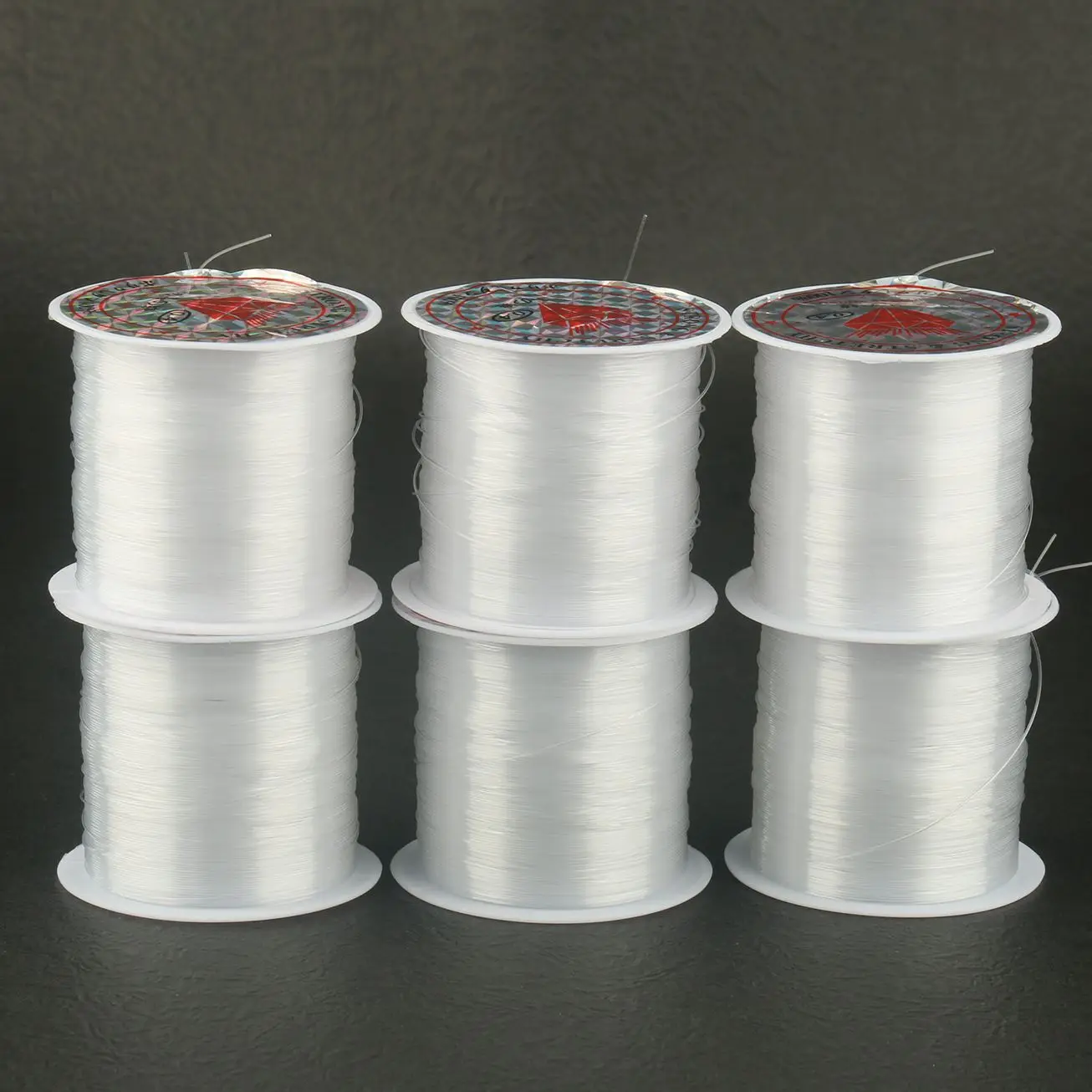 0206mm8SizeTransparentNonStretchFishingLineWireNylonString