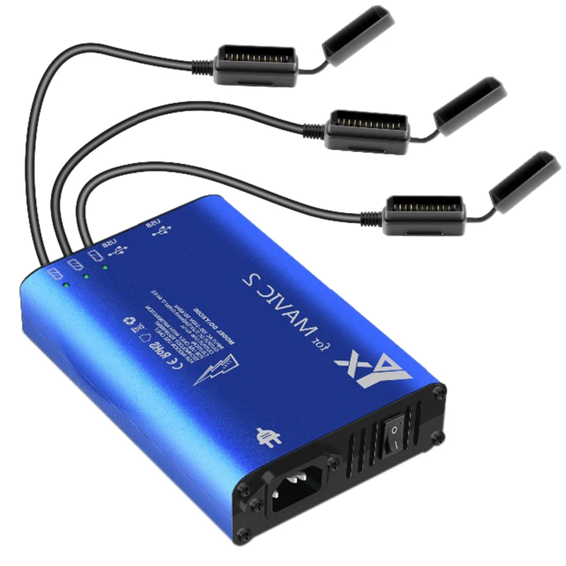 FFYY-5 в 1 Mavic 2 зарядное устройство 3 способ зарядки аккумулятора 2 Usb порта дистанционное управление телефон планшет Зарядка для-Dji Mavic 2 Pro Zoom Charge