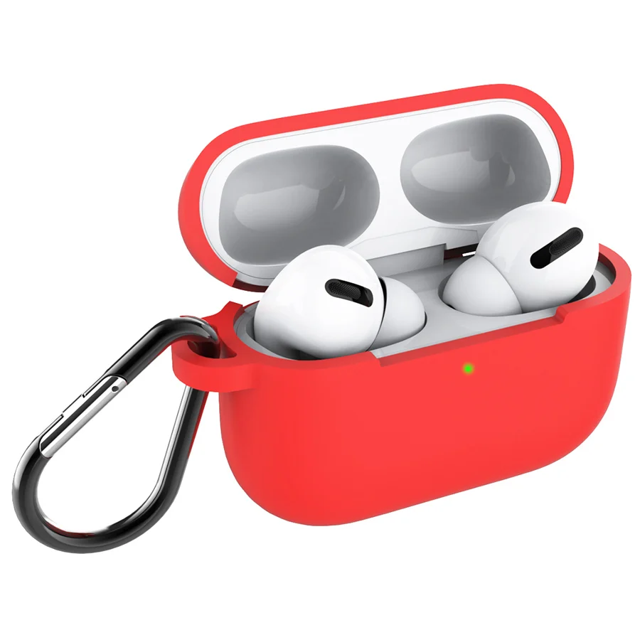 with red case AP Pro TWS Беспроводная гарнитура Bluetooth наушники 1:1 tws Air 3 Pro Smart sensor наушники Pop Up 8D Hifi стерео головной телефон с Чехол - Цвет: with red case
