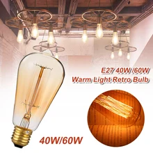 

E27 Retro Edison LED Filament Bulb 2200K LED Light Bulb AC220V 40W 60W Filament Vintage Ampoule Lamp For Decor Home Lighting