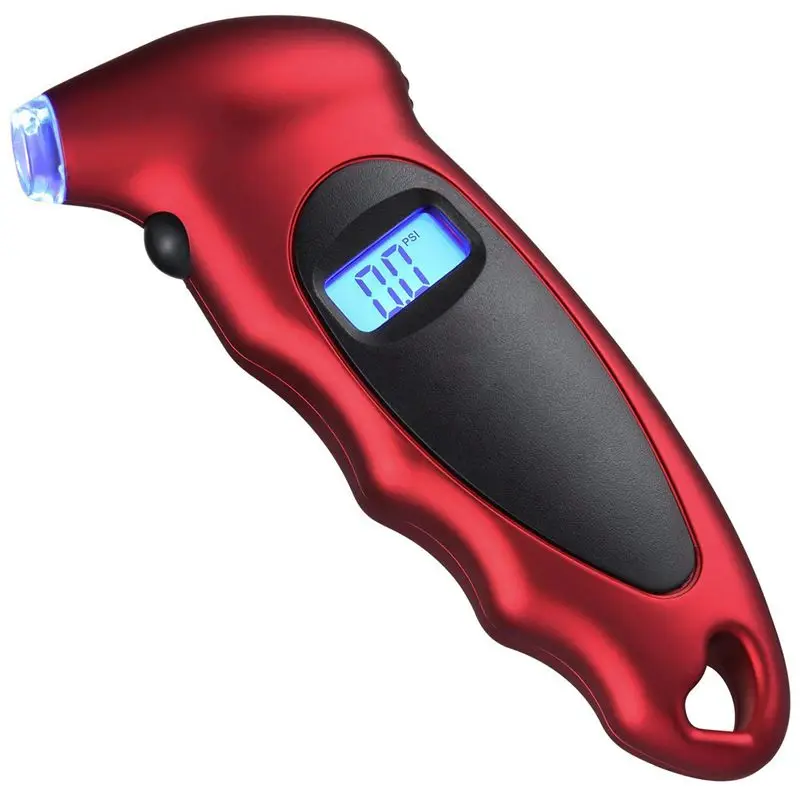 

Digital Tire Pressure Gauge 150 PSI 4 Settings for Car Truck Bicycle with Backlit LCD and Non-Slip Grip