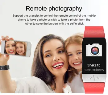 

T1 Smart Exercise Bracelet Heart Rate Body Temperature ECG Blood Pressure Monitor