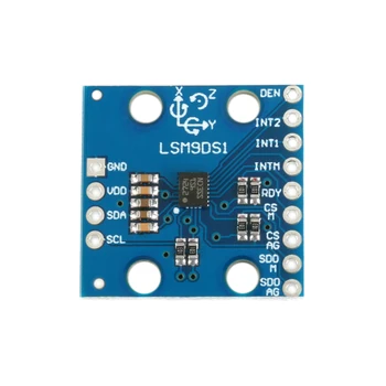 

LSM9DS1 9DoF IMU Precision Accel M-ag Gyro Attitude Sensor SPI I2C for Arduino Module