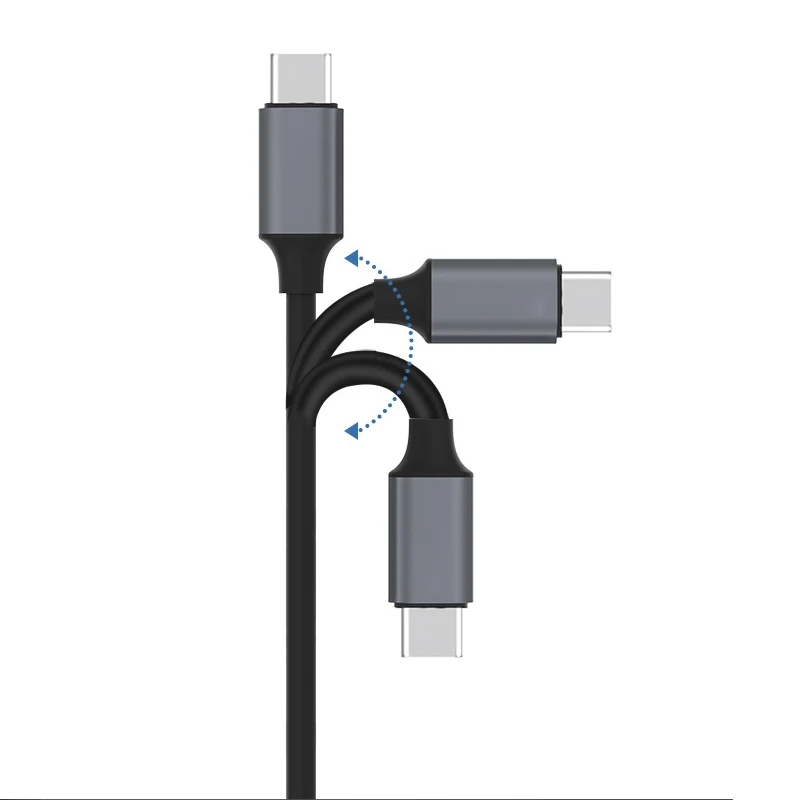 3 А светодиодный кабель для быстрой зарядки, совместимый с Android iPhone type-C FKU66