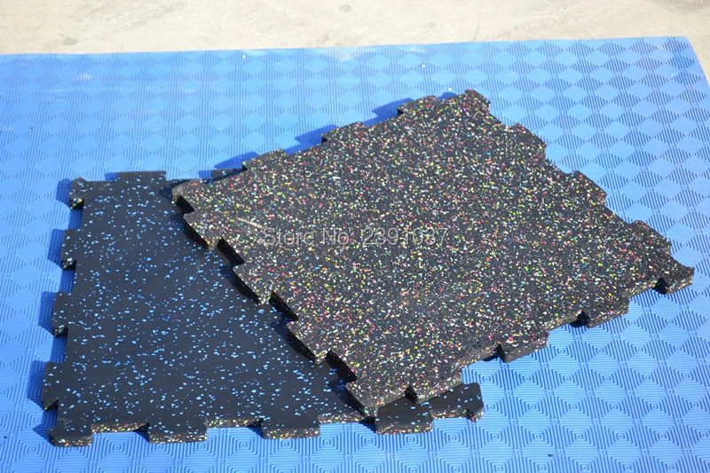 Высококачественный 50x50 см домашний/коммерческий тренажерный зал гараж экологически чистый сверхмощный резиновый Экстра толстый ковер для пола плитка