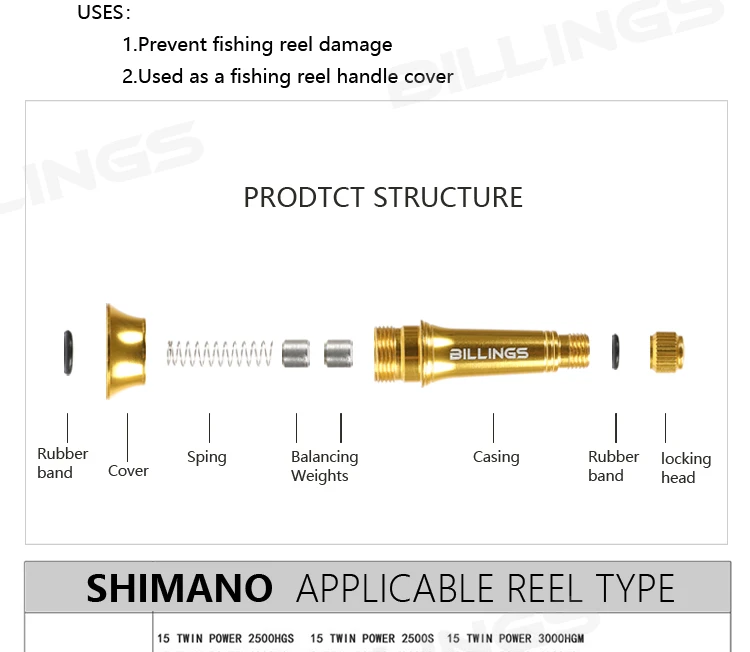 Billings Рыболовная катушка подставка для S/D daiwa Stella Stradic Fk Sustain спиннинговая катушка 1000-6000 прямая как описание