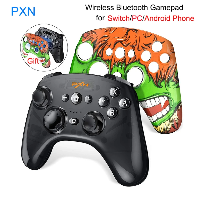 

PXN Bluetooth Gamepad for Nintendo Switch Pro Wireless Bluetooth Controller for NS Switch PC Android Smartphone Gaming Console