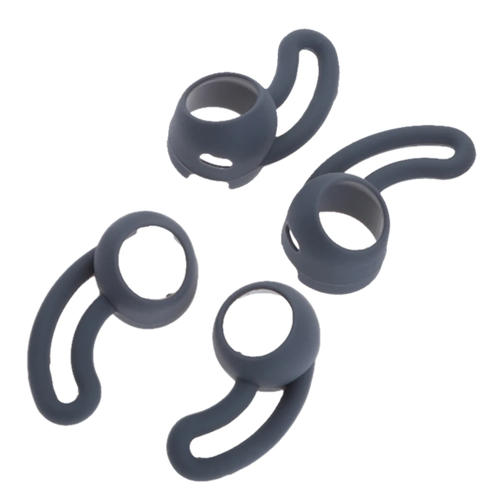 4Pcs (S+L) Replacement Silicone Ear Hook Wingtips For Beatsx Urbeats  TOUR Earphone Eartips Earbuds Earflaps Ear Hook