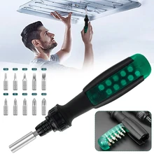 

11 in 1 Precision Ratchet Screwdriver Combo Set Multifunctional Telescopic Screwdriver Household Appliance Repair Manual Tools