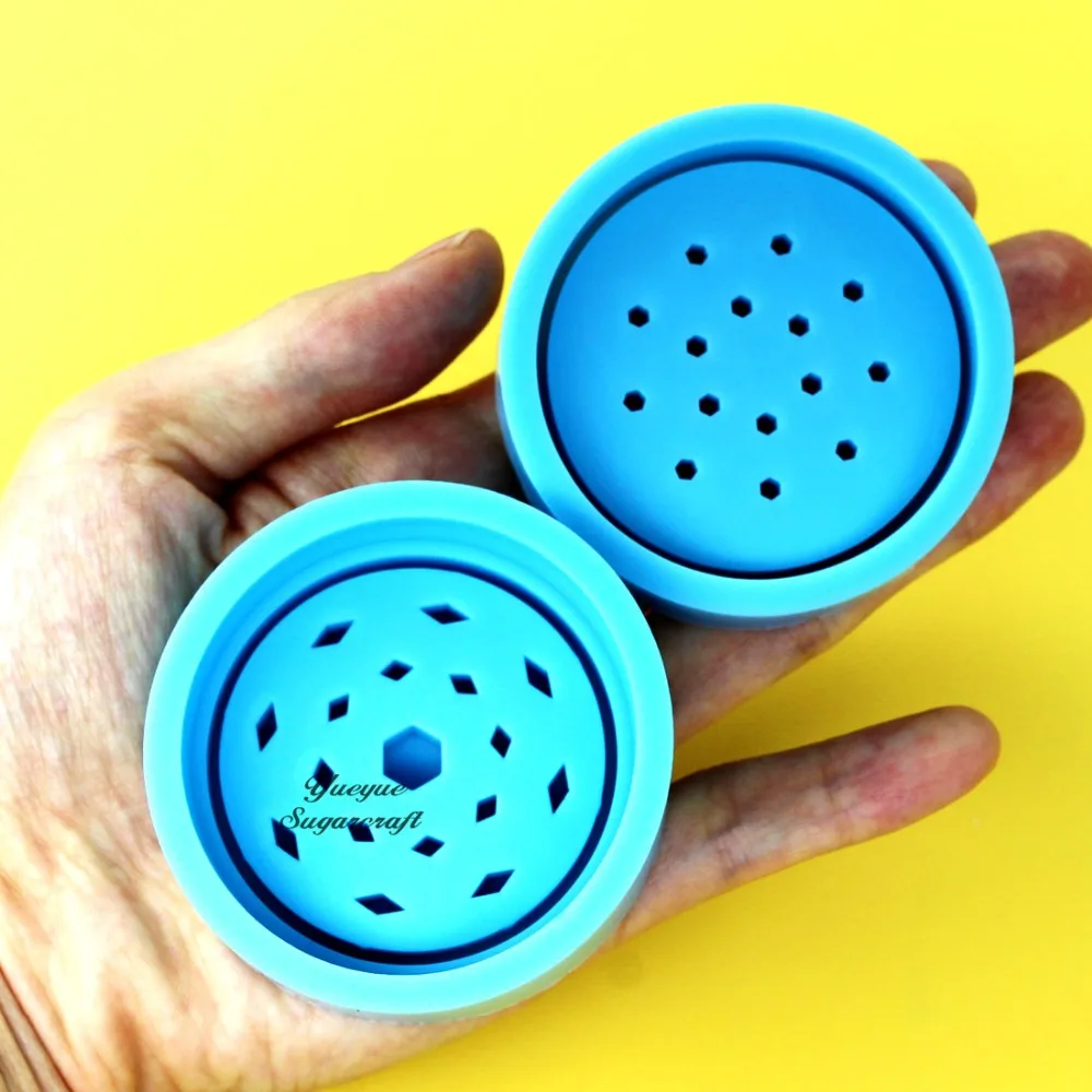 Weed Grinder Shiny Silicone Mold Silicon Resin Mold Rubber mold DIY