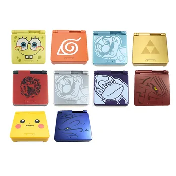 

Pikach Cartoon Limited Edition Full Housing Shell replacement for Nintend Gameboy Advance SP for GBA SP Game Console Cover Case