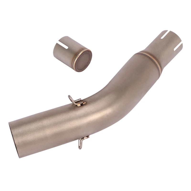 Tubo centrale per tubo di scarico moto Suzuki GW250 Tubo di collegamento centrale in acciaio inossidabile Slip On 51mm Silenziatore Fuga - - Racext 17