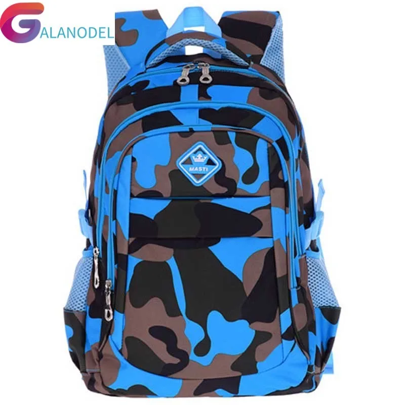 school children backpacks kids Camouflage Waterproof bag boys Primary school backpacks Schoolbags kids Satchel mochila infantil