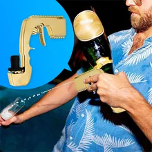 Second-Generation Champagne Gun Whiskey Wine Decanter Beer Dispenser Drinking Game Wine Aerator Cocktail Fountain Shot Glass Bar