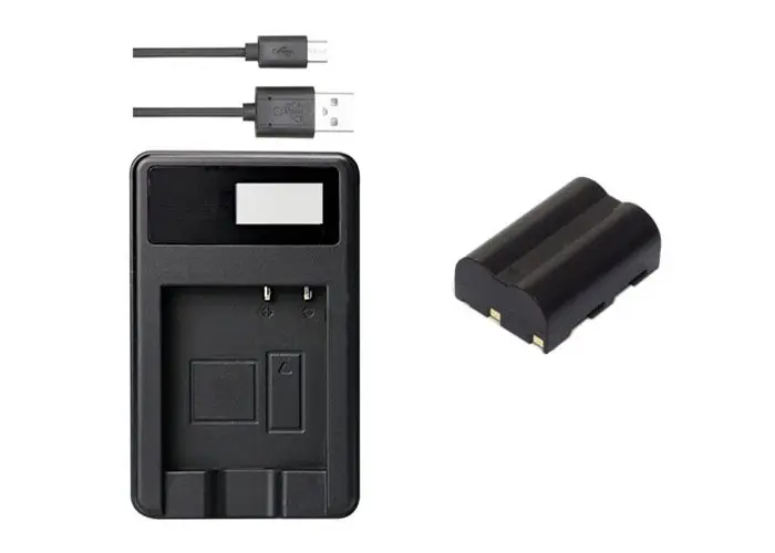 Синий NP-400 аккумулятор NP400 D-LI50 DLI50+ зарядное устройство USB для Konica Minolta DiMAGE A1, DiMAGE A2, Dynax 5D, Dynax 7D, Maxxum 5D - Цвет: Синий