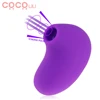 Clitoral Sucking Vibrator Mini 10 Modes Vibration Oral Licking Nipple Clitoris Simulator Rechargeable Erotic Sex Toy for Women 1