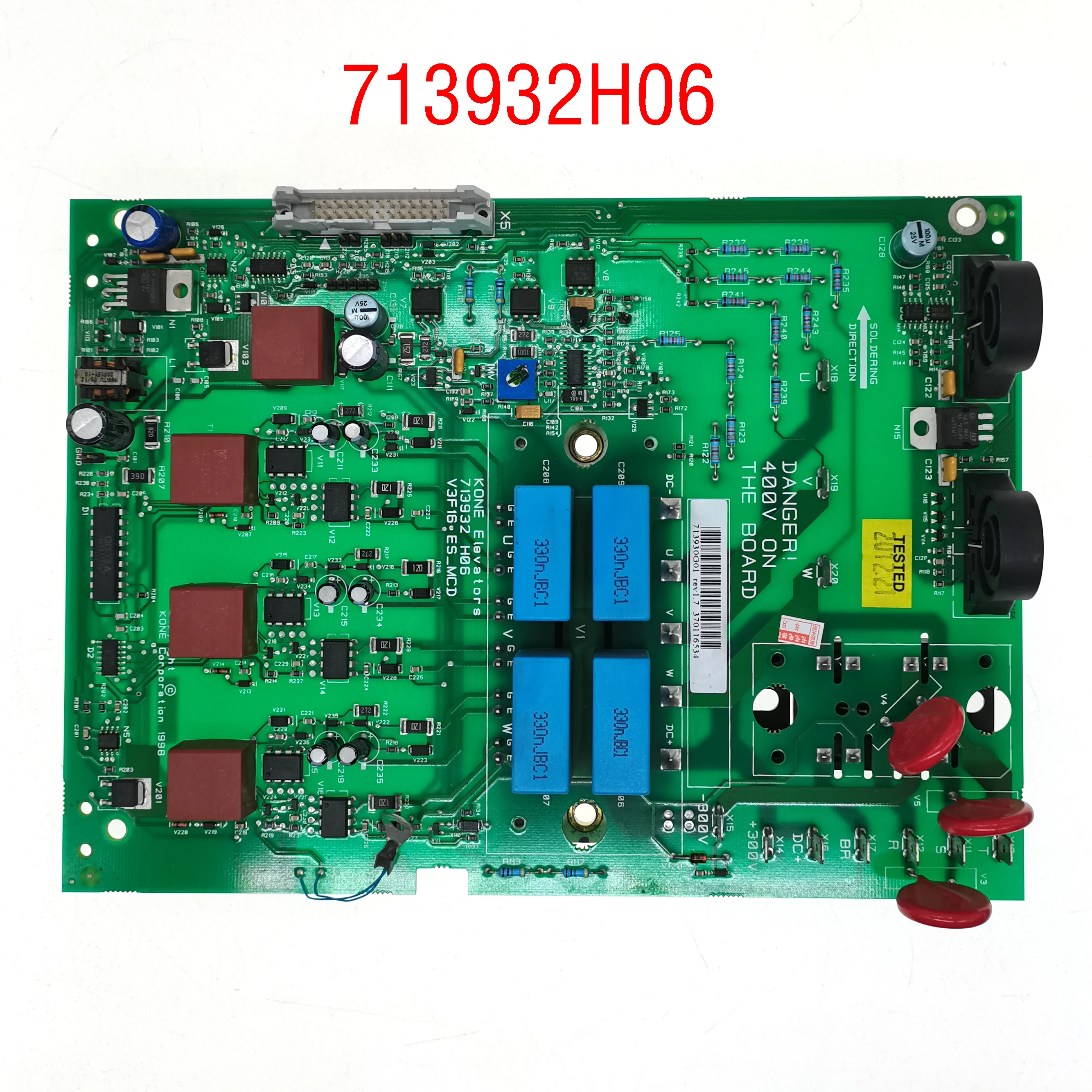 Привод лифта V3F16L (V3F16 ES) внутренняя плата ES_MCD 713932H06 KM713930G01 713930G01 | Электроника