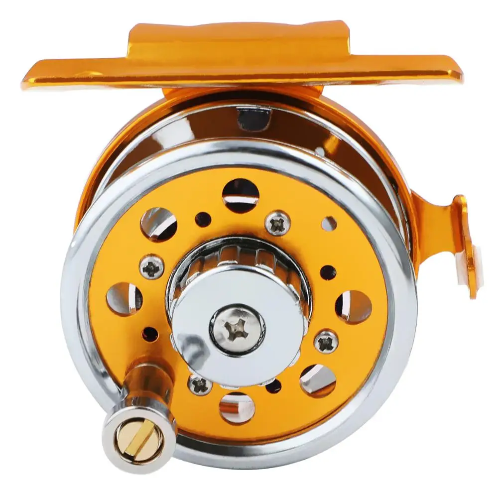Sougayilang High Quality Ultralight Weight Ice Fishing Reel Portable Raft Ice Spinning Travel Boat Fishing Tackle Gear