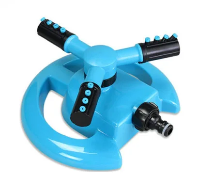 

Plastic 360 degree automatic rotating large Triple sprinkler head for horticultural irrigation