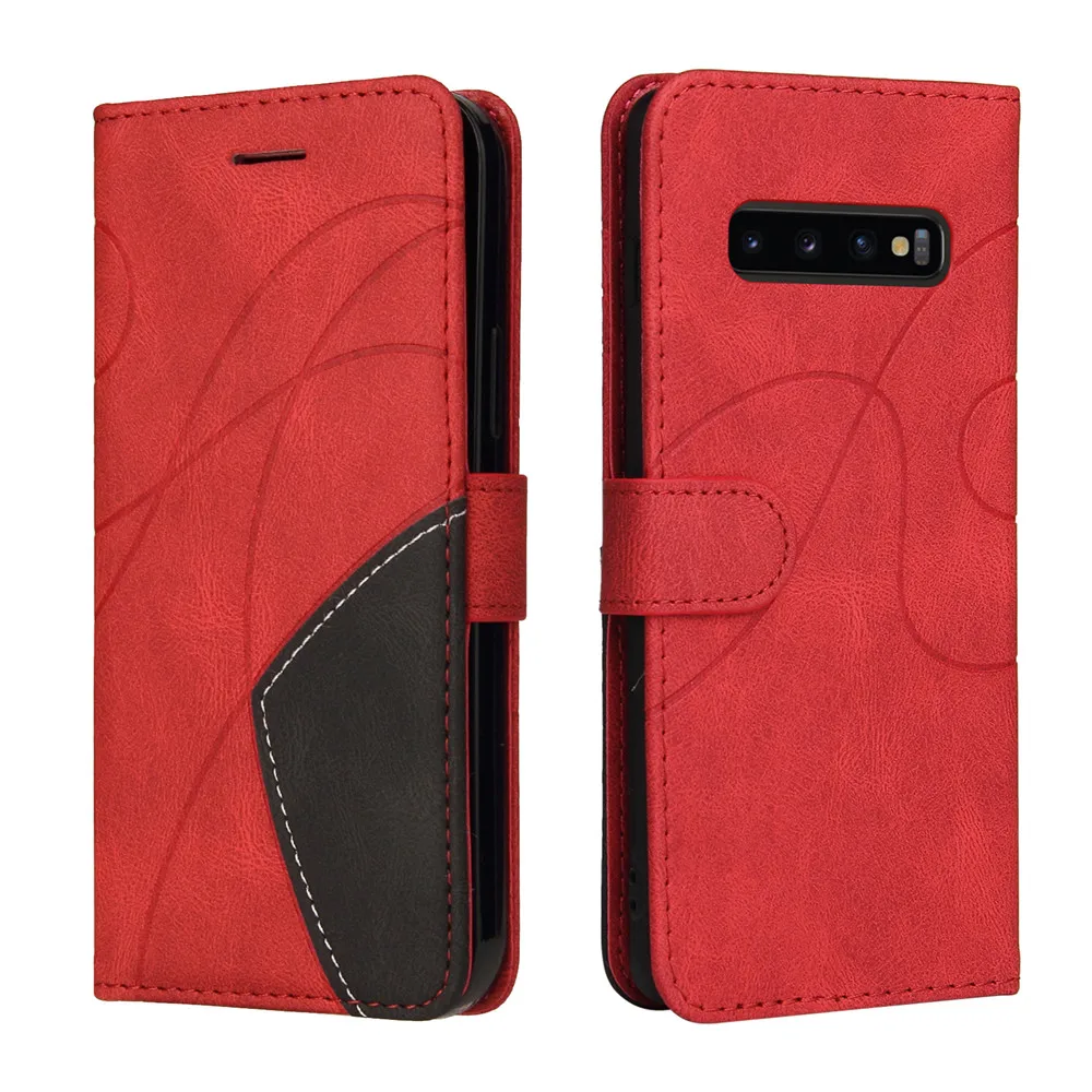 Leather Flip Cover Samsung Case