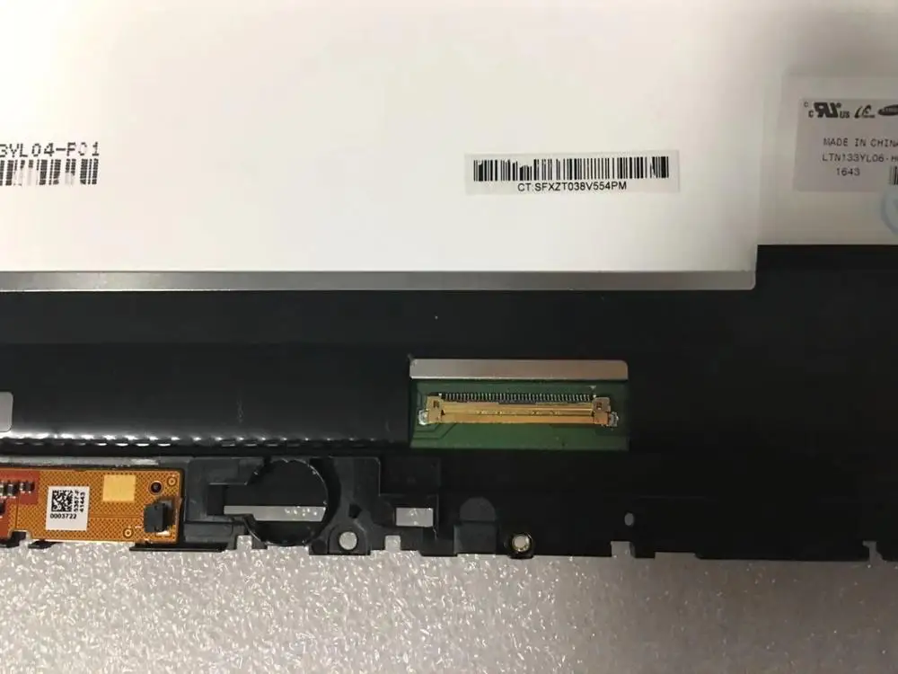 Для lenovo IdeaPad Yoga 2 Pro 20266 LTN133YL01 Полный ЖК-дисплей панель сенсорный экран Стекло монитор дигитайзер сборка с F