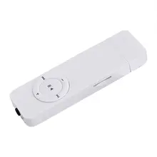 Тонкий легкий портативный USB Спорт U диск мини Mp3 музыкальный плеер Поддержка 32 Гб TF карта Лучший подарок