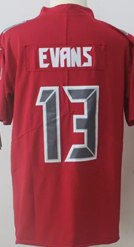 Мужские Джерси#3 Jameis Winston 13 Mike Evans 28 Vernon Hargreaves 22 Doug Martin Vapor Untouchable Limited футбольные майки - Цвет: Limited jersey