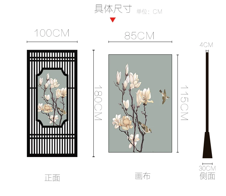 Деревянная панель перегородка для гостиной biombo paravent woonkamer decoracion sala de estar decoratie dekor