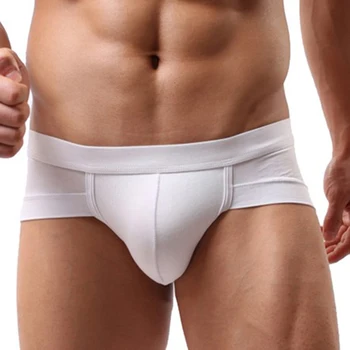 

Sexy Underwear Men's Breathable Comfortable Soft Brief Cotton Cuecas Soft Underpants Man Briefs Shorts Male Panties Under Wear