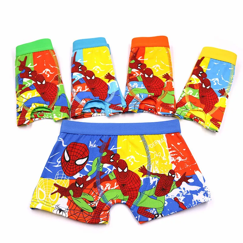 5Pcs/lot Kids Boys Underwear soft Children's Panties for Baby Boy Boxers Briefs Underpants Panty