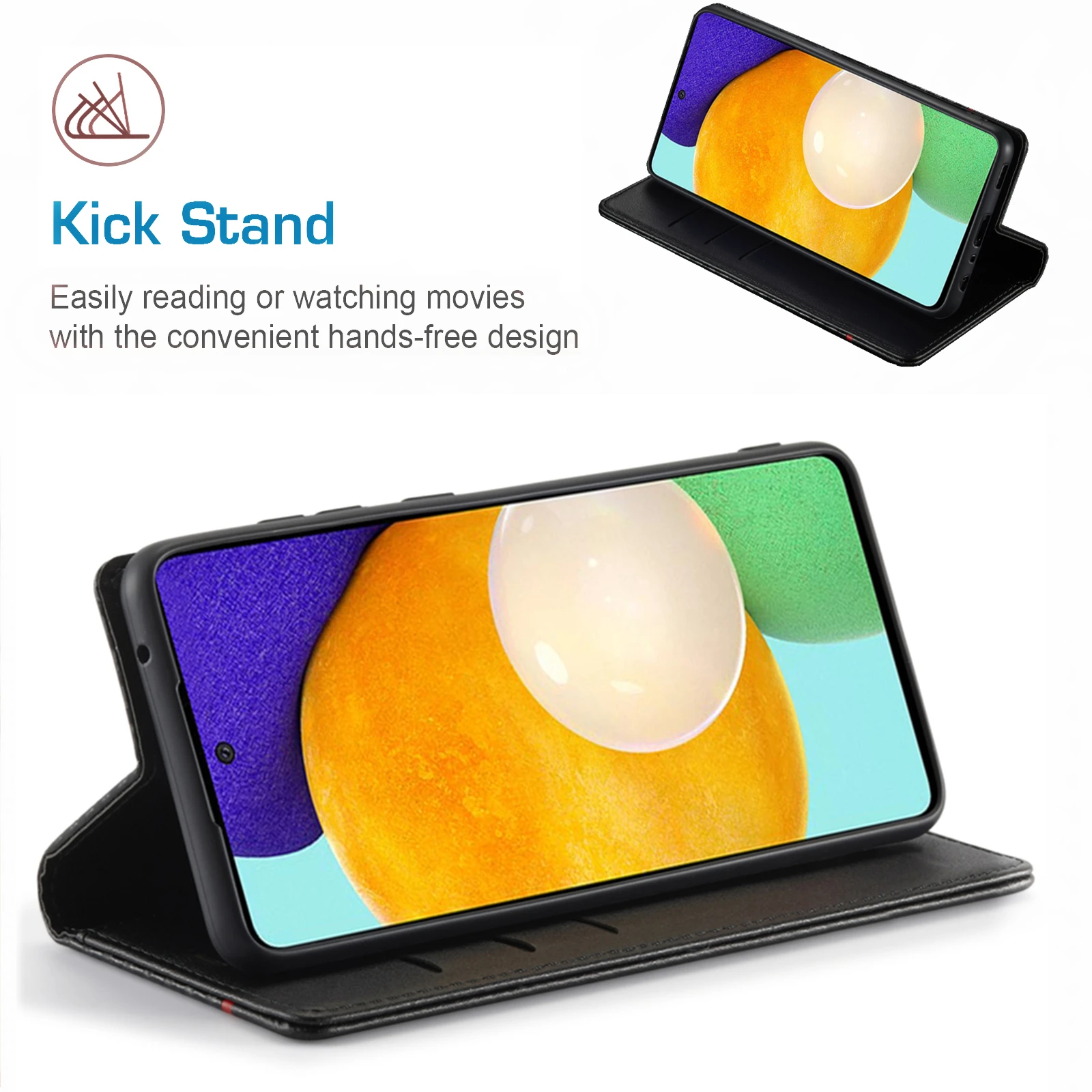 Sleek Carbon Fiber Leather Wallet Card Case Cover - Premium Protection and Style