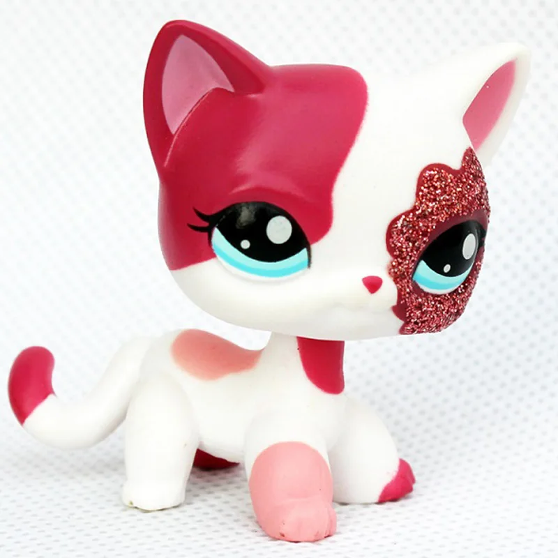 2291 Лпс стоячки кошки собаки игрушки Lps кошка редкий pet shop игрушка стоит короткой шерсти Котенок Собака Такса колли спаниель great dane старая оригинальная Коллекционная фигурка - Цвет: 2291