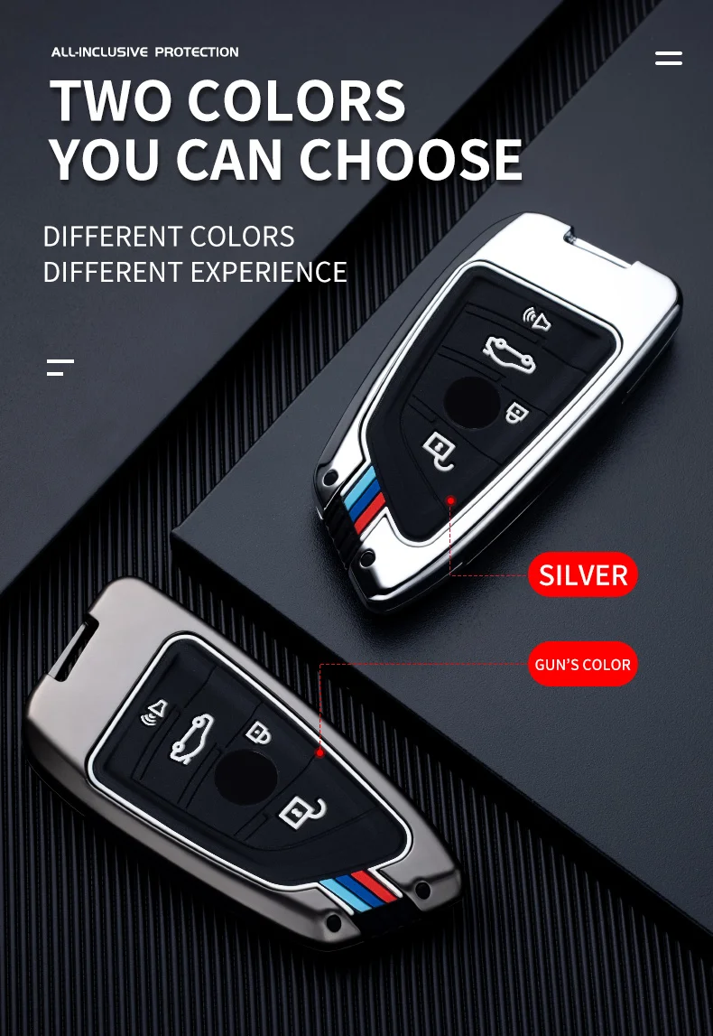 Cover chiate/telecomando per BMW G20 G30 E46 E60 E90 X3 X5 X6 F15 F16 F45 F46 7 serie G11 F48 F39 portachiavi protettore automatico 12 Cover chiate/telecomando per BMW G20 G30 E46 E60 E90 X3 X5 X6 F15 F16 F45 F46 7 serie G11 F48 F39 portachiavi protettore automatico - Hfbf2fea7f35b4f0cbbc5f4dcfdc28a01h