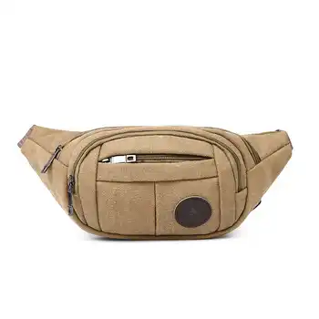 

Casual Canvas Waist Pack Belt Bag Travel Sport Bum Mens Womens Fanny Pack