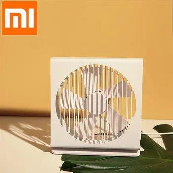 

Xiaomi Original Vh Ce 7 Inch Portable Mini Metal Mute Fan 5 Blade Dual Mode Home Office Desk Brushless Motor Fan White And Black