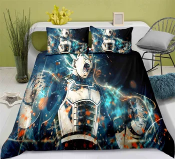 

Comic Dragon Ball Bedding Set Bedroom Decor Kids Boys Gift Hypoallergenic Quilt Cover 1PC Duvet Cover with Pillowcase Dropship