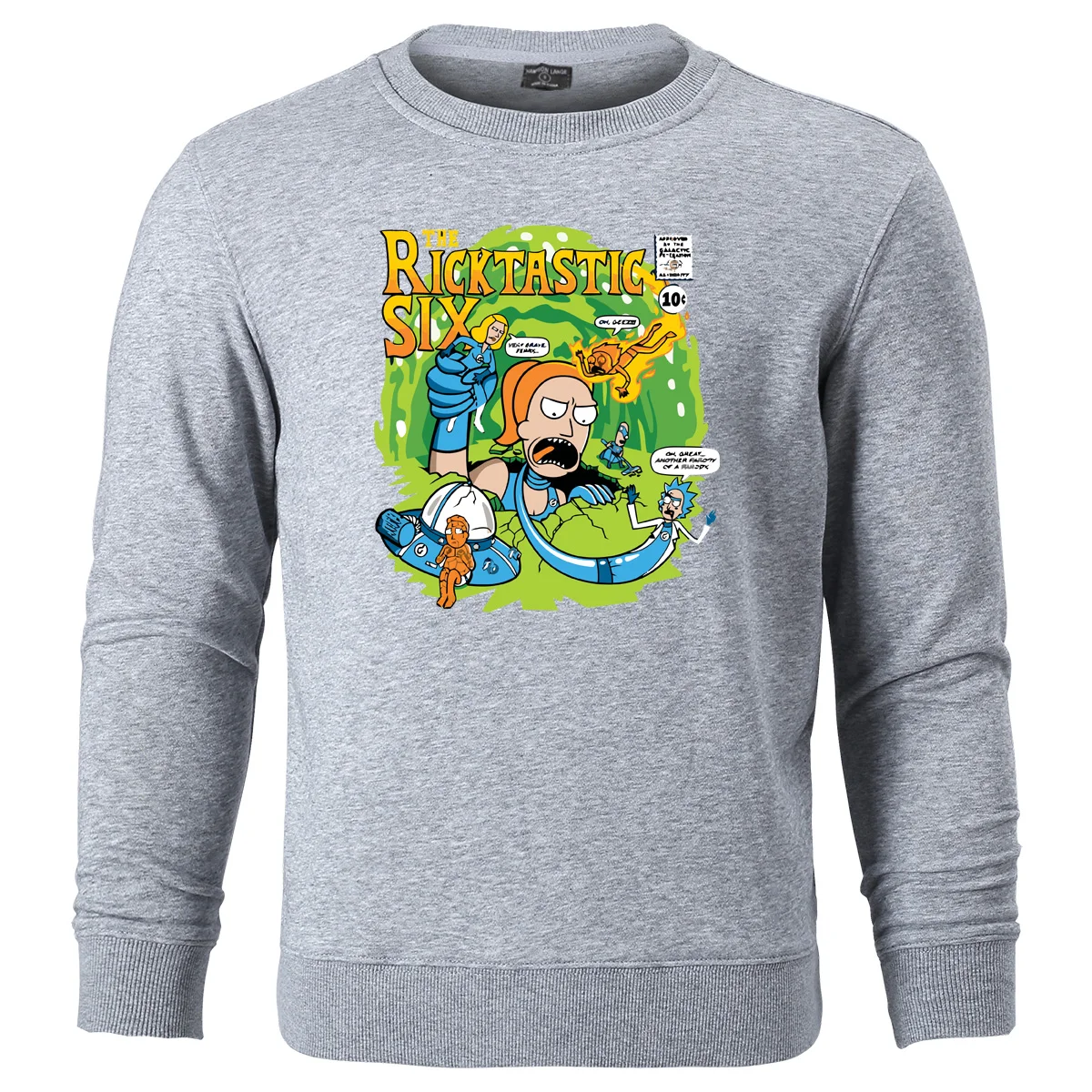 Rick and Morty 2019 Hot Sale Autumn Winter Mens Hoodie Cartoon Print Hip Hop Streetwear Long 4