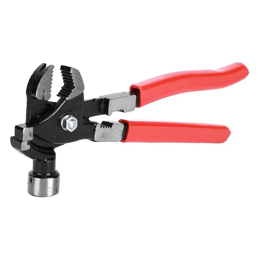 

6 In 1 Multifunction Hammer High Carbon Steel Hammer Hardware Woodworking Tool Rubber-Coated Handle DIY Hand Tools