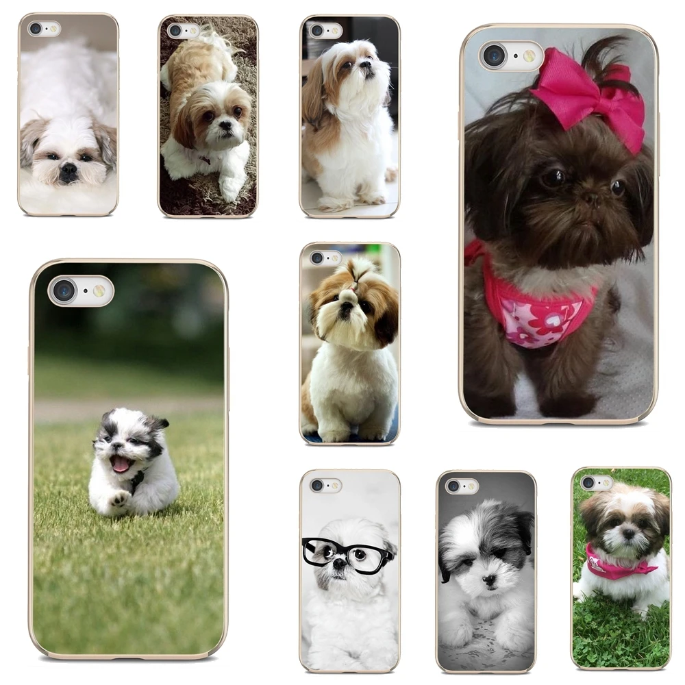 Мягкий чехол для Xiaomi Redmi 2 S2 3 3S 4 4A 5 5A 6 6A 7A 9 9T 9C 9A Pro Pocophone F1 Shih-Tzu-Shitzu-с принтом собаки и