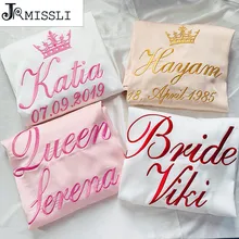 Jrmissli индивидуальный дизайн свадебный наряд для подружки невесты и невесты свадебный халат для женщин пижамы шелковая мантия женщин