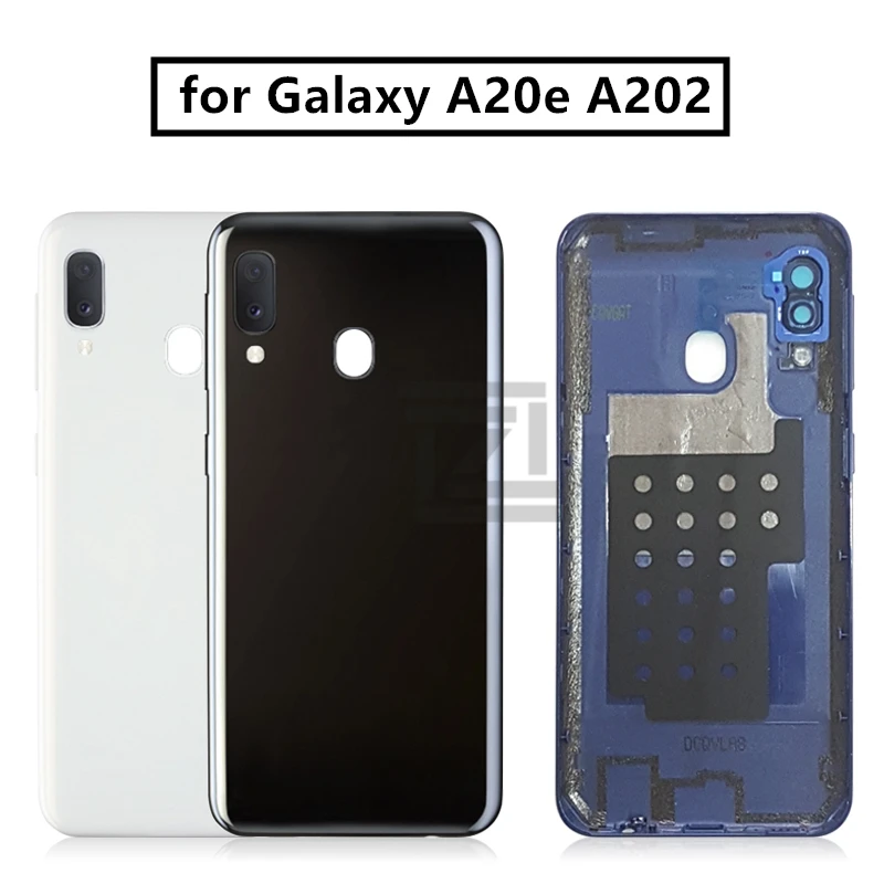 Задняя крышка аккумуляторного отсека для SAMSUNG Galaxy A20e A202 Пластиковая Крышка