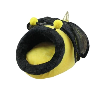 

Pet Warm Bed Guinea Pigs Bed Hedgehog Winter Nest Rat Chinchillas Small Pet Animals Bed House Habitat Lightweight Durable Portab